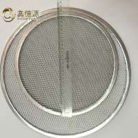 decorative stainless steel metal wire mesh extrusion pack filter pizza screen