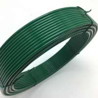 Custom color plastic coated coil garden binding twist tie wire