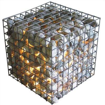 1x1x1m welded gabion box and gabion basket retaining wall