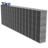 2m x 1m x1m gabion mesh basket gabion stone cage anping strong screen/Best Price Metal Welded Gabion Stone Basket