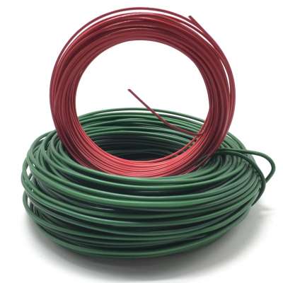 Premium sale small coil garden pvc twist tie wire for decorate wire