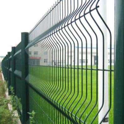 Home Outdoor Decorative 3D Curved Welded Wire Mesh Garden Fence For Fence Panel