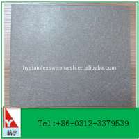 Factory directly sale 316L stainless steel sintered metal fiber felt