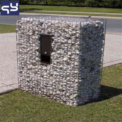 Factory cheap price welded galvanized gabion box garden fence gabion retaining wall