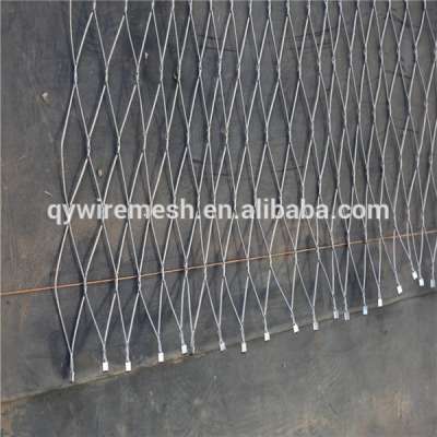 zoo mesh animal enclosure /zoo enclosure wire mesh/stainless steel cable netting