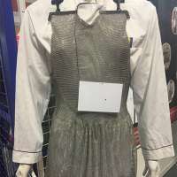 Cut resistant stainless steel aprons used for butcher for sale