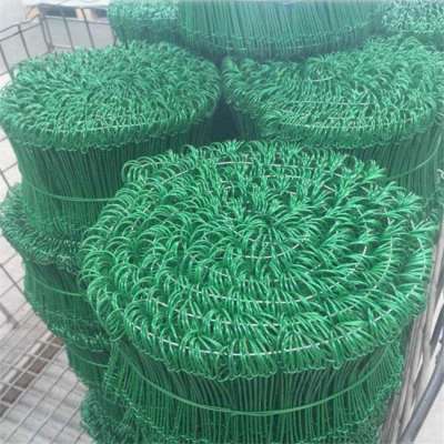 2018 Hot sale!! rebar ties loop wire ties / pvc coated double loop rebar tie wire / galvanized