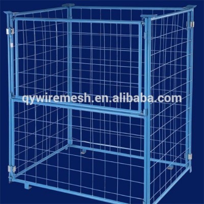 Industrial metal stackable wire basket&container