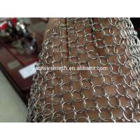 304 Stainless Steel Chain Mail Scruber for kitchen