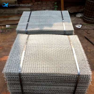 intermediate crimped wire mesh/ double crimped wire mesh screen