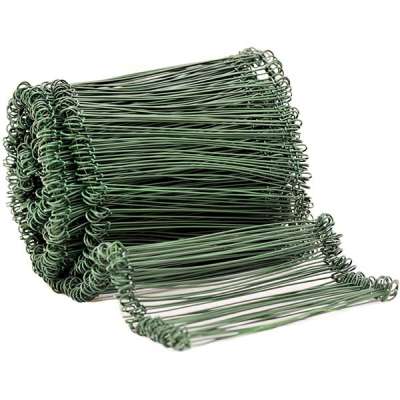 hot sale high quality bag loop tie wire/PVC double loop ties wire / bar ties Hot dipped Galvanized mild steel loop bag tie wire