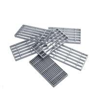 Directly factory supply galvanized Staircase treadle Stair steel grating